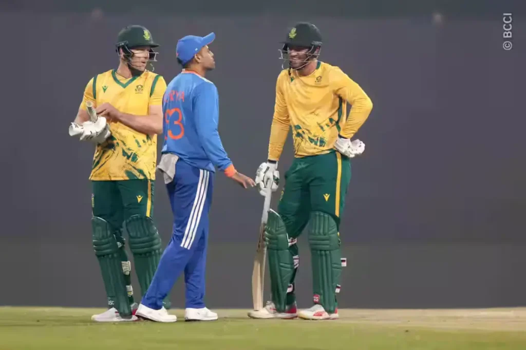 India vs South Africa T20 Series: South Africa Crushes India by 51 Runs to Level the Series 1-1