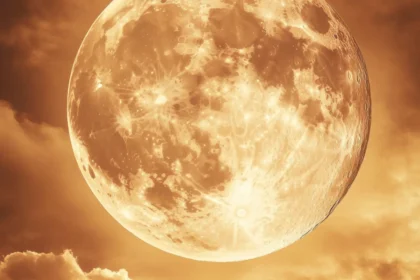 UAE Sky Lights Up for Spectacular Super Moon in UAE: The ‘Beaver’ Showstopper - done