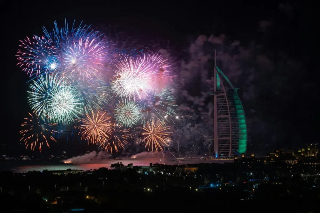 Catching the Best Fireworks in UAE National Day Holiday