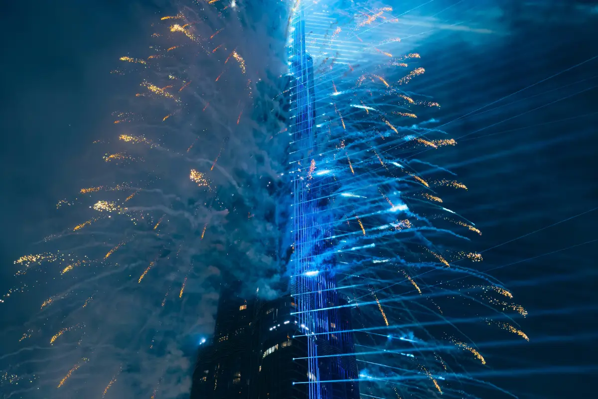 Dubai’s Iconic Burj Khalifa Fireworks- Inside the City’s Most Spectacular New Year Celebration