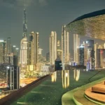 affordable night swimming pools in Dubai