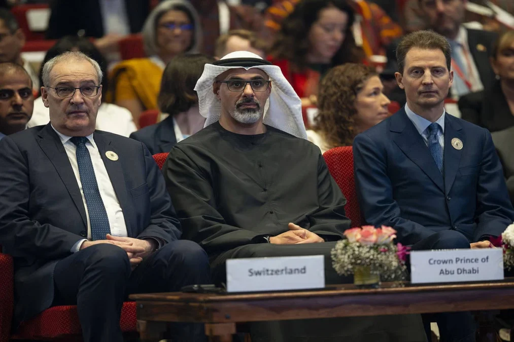 Sheikh Khaled, Crown Prince Of Abu Dhabi Participates In Joining AI Cooperation In Global Summit In New Delhi With 58 Countries 2 AI cooperation