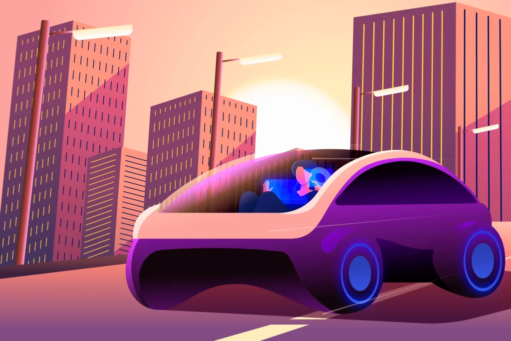 Glimpse of the World First Personal Self-driving Robocar in Dubai