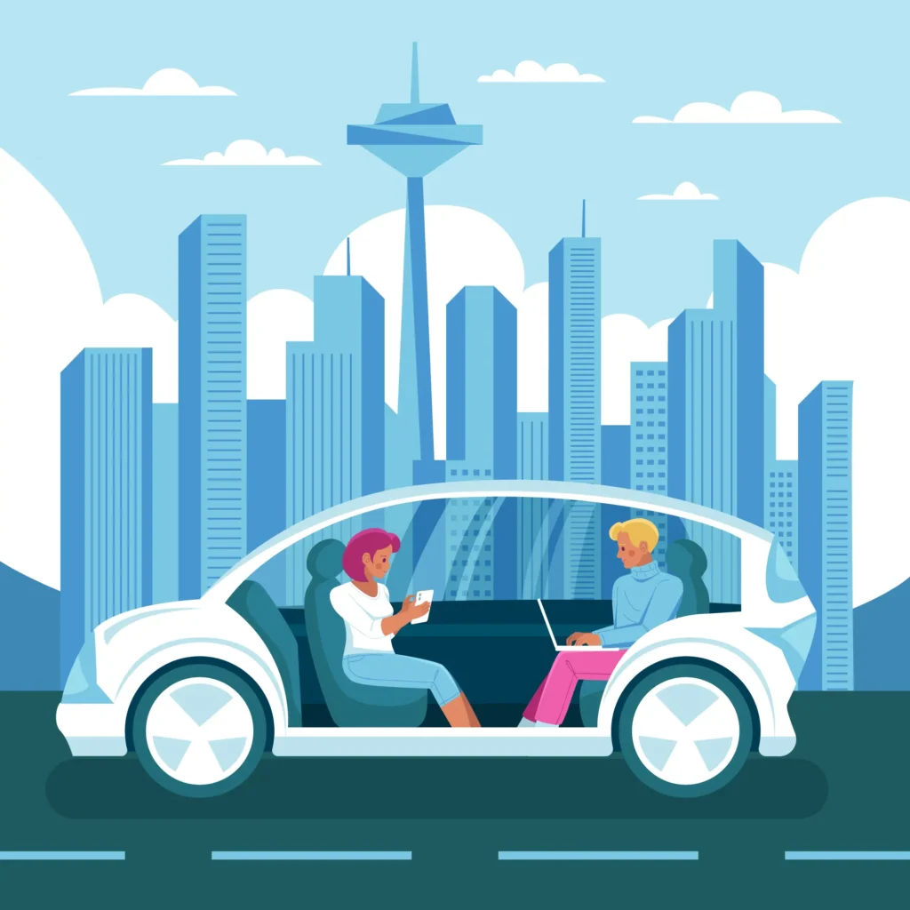 Glimpse of the World First Personal Self-driving Robocar in Dubai