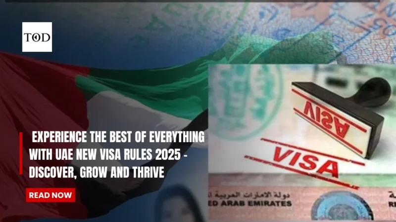 UAE new visa rules, long term residency