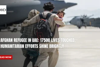 Afghan refugee in uae 17500 lives touched humanitarian efforts shine brightly times of dubai