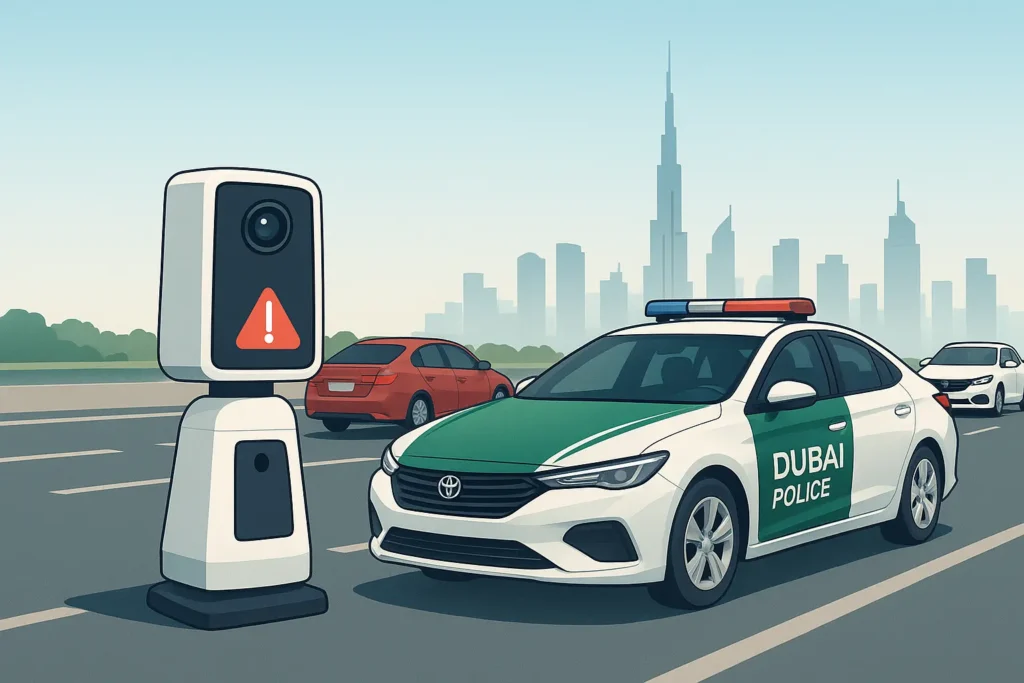 Dubai Police AI Traffic Fines Enforce Stricter Penalties for 8 Key Offences