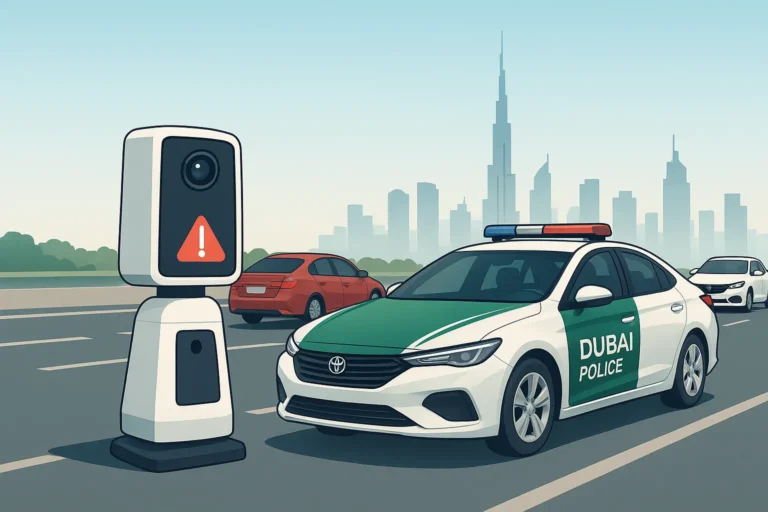 Dubai Police AI Traffic Fines Enforce Stricter Penalties for 8 Key Offences