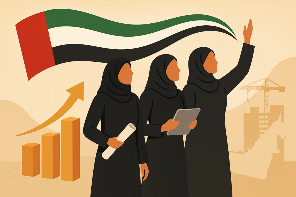 ChatGPT Image Aug 29, 2025, 12_32_01 PM - Times of Dubai Uae national development accelerated by emirati womens remarkable achievements times of dubai