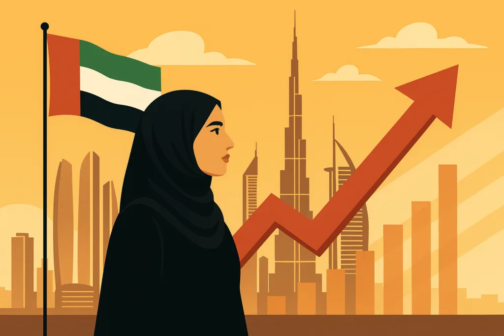 ChatGPT Image Aug 29, 2025, 12_37_36 PM - Times of Dubai Uae national development accelerated by emirati womens remarkable achievements times of dubai