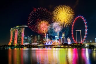 Dubai celebrate new year eve 2026 with 48 firework shows in 40 locations times of dubai