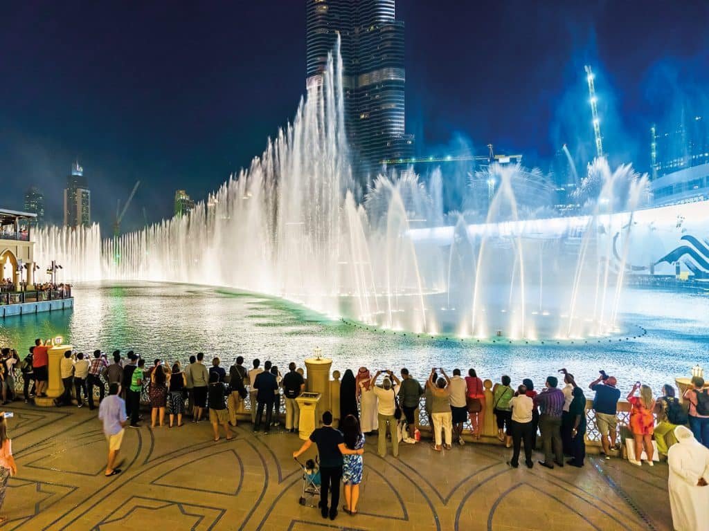 The Dubai Fountain Dazzles Again With October 1 Reopening