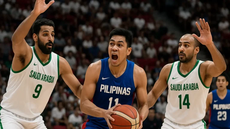 Saudi Arabia vs Philippines: Overtime Thriller Sees Gilas Advance to Quarterfinals