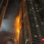 Dubai Marina Building Fire