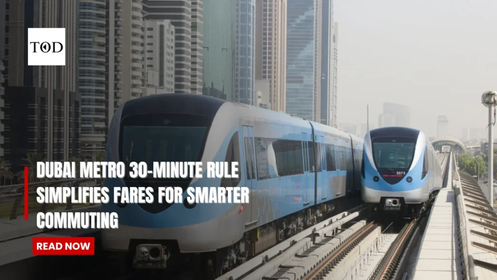 Dubai Metro 30-minute rule
