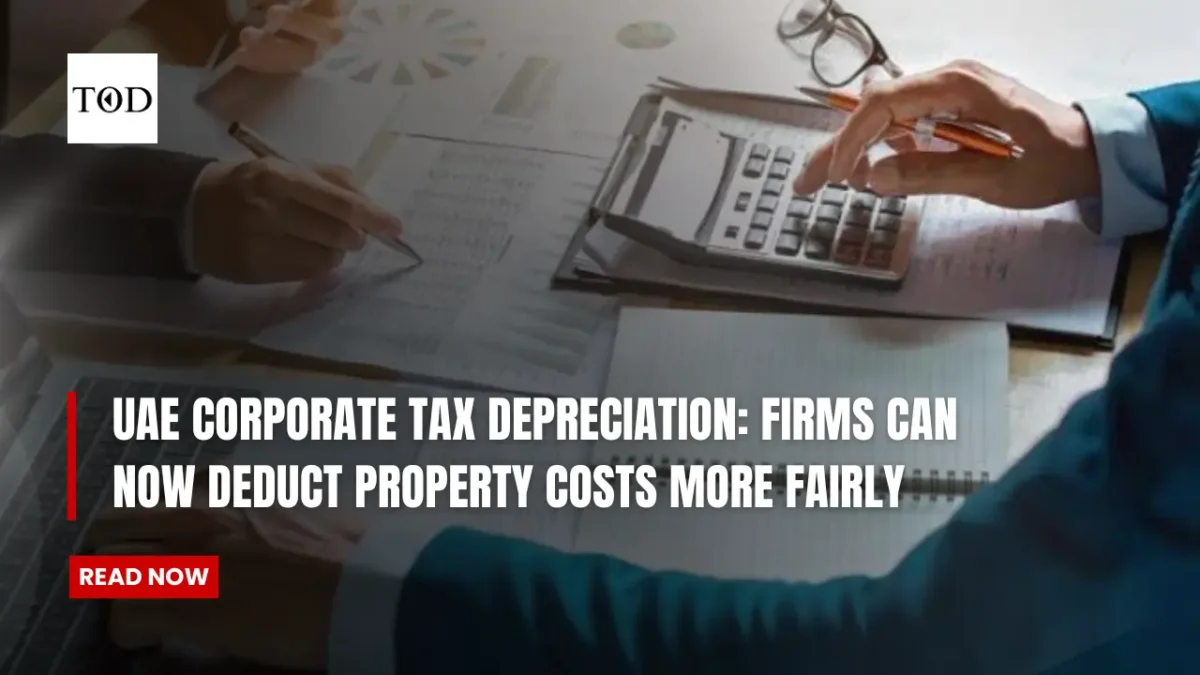 Uae corporate tax depreciation times of dubai