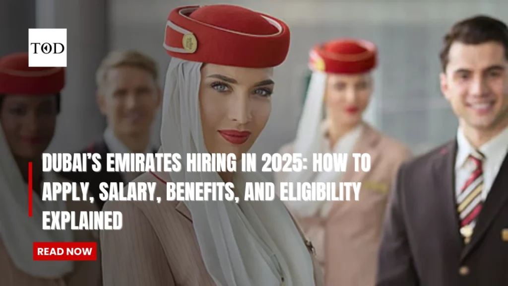 Dubai’s Emirates Hiring in 2025: How to Apply, Salary, Benefits, and Eligibility Explained