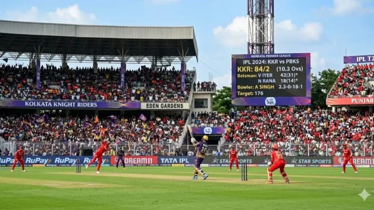 Eden Gardens in Knights vs Kings Match