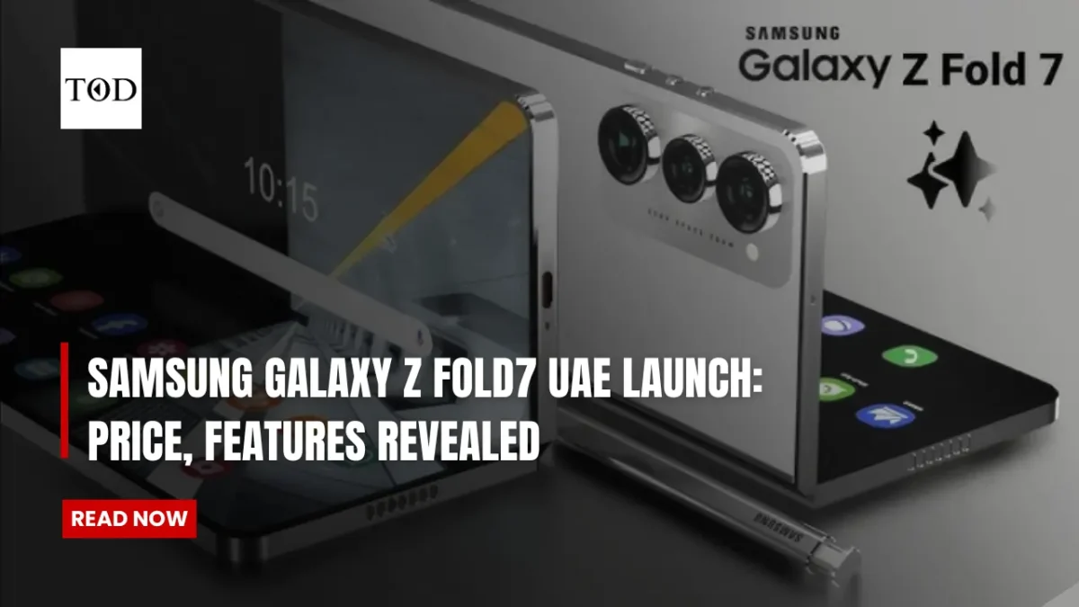 Samsung galaxy z fold7 uae launch times of dubai