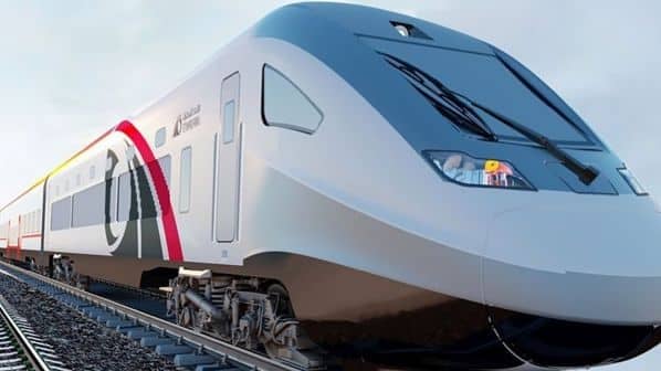 Etihad Rail passenger train Times of Dubai