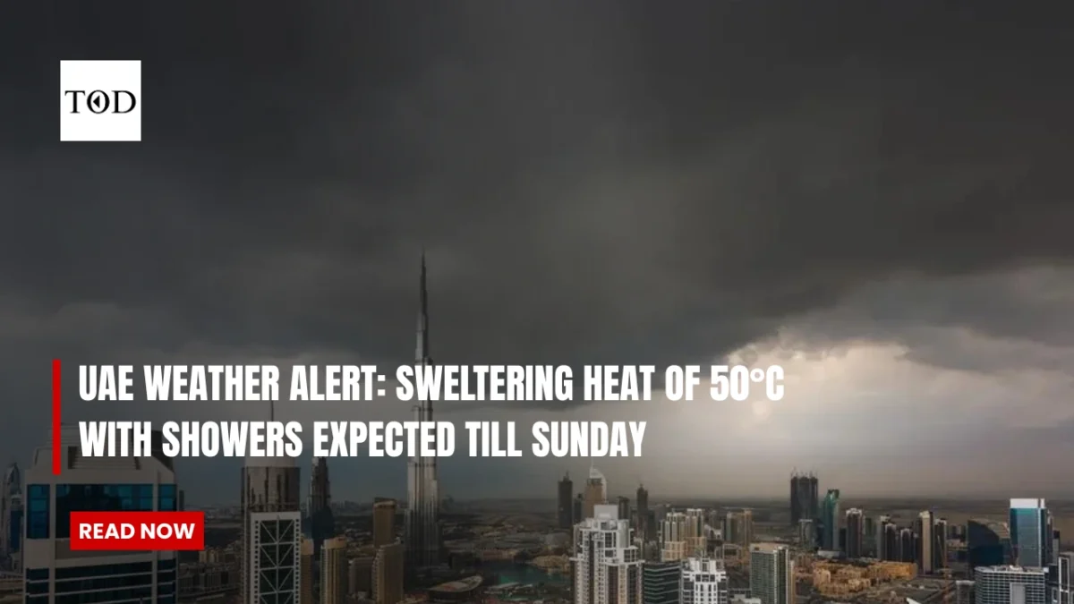 Uae weather alert times of dubai