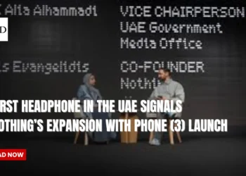 First Headphone in the UAE