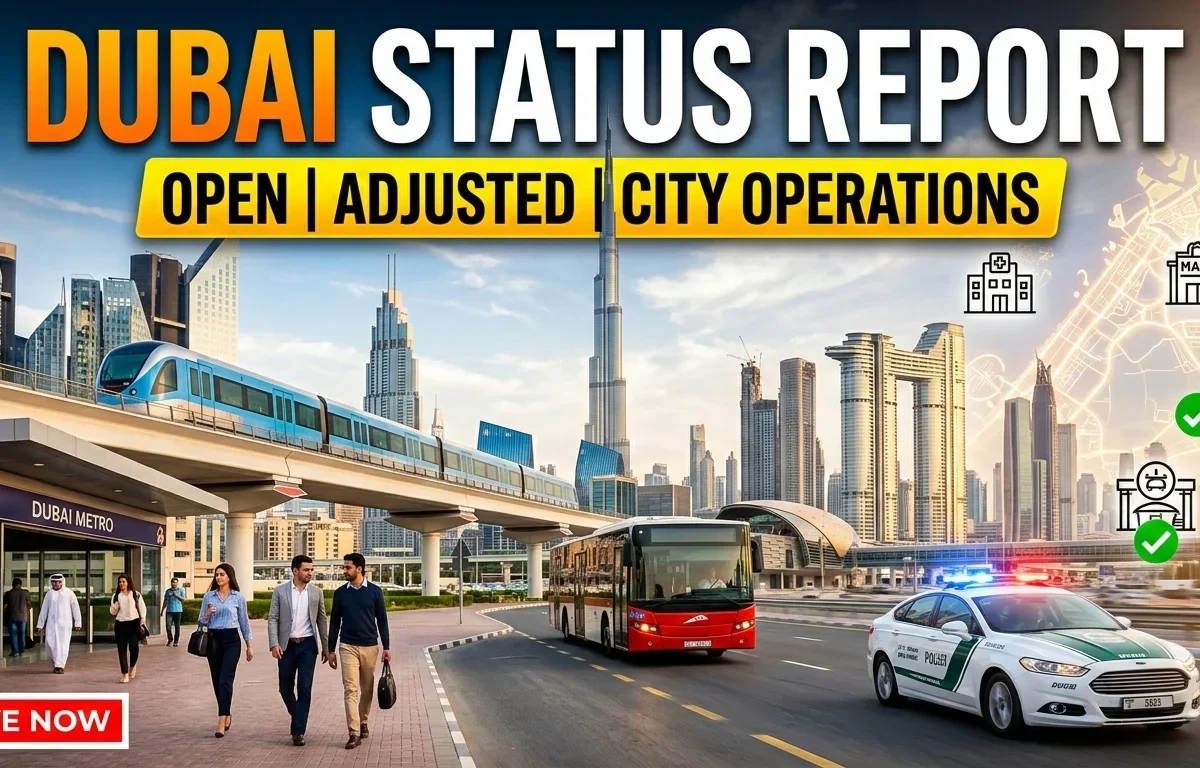 Dubai Status Report: What’s Open, What’s Adjusted, and the Latest on City Operations