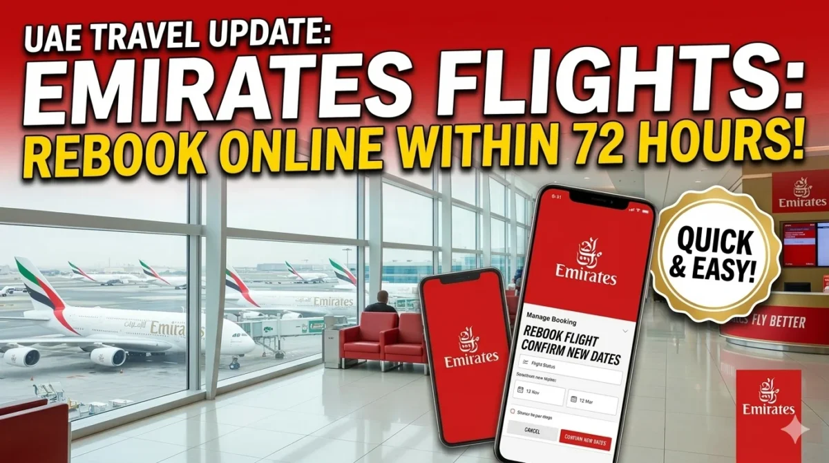 UAE Flights Update: Passengers Can Now Rebook Flights Online Within 72 Hours