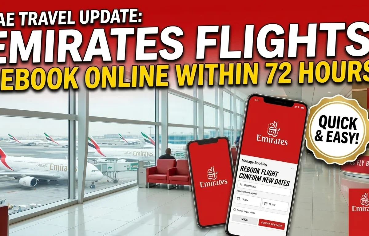 UAE Flights Update: Passengers Can Now Rebook Flights Online Within 72 Hours