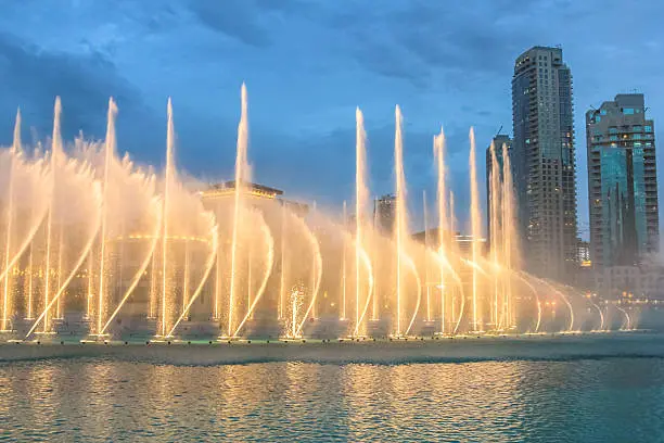 Dubai Fountain Reopening