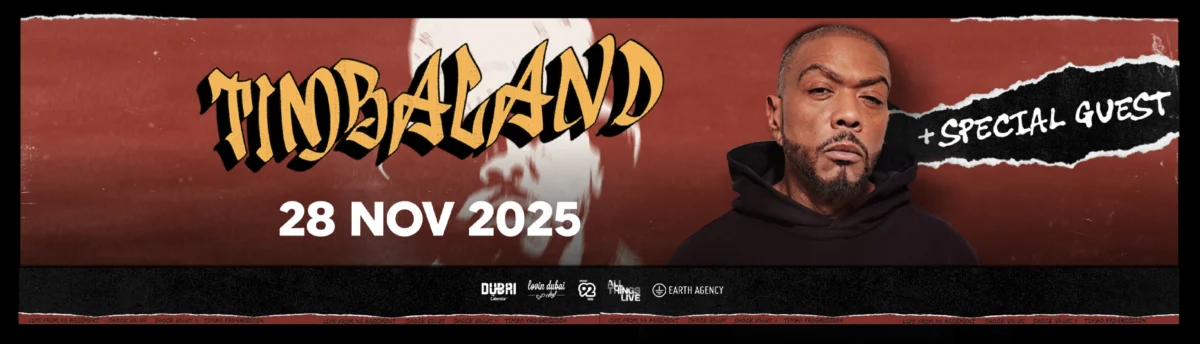 Timbaland event in dubai announced for november at coca cola arena times of dubai