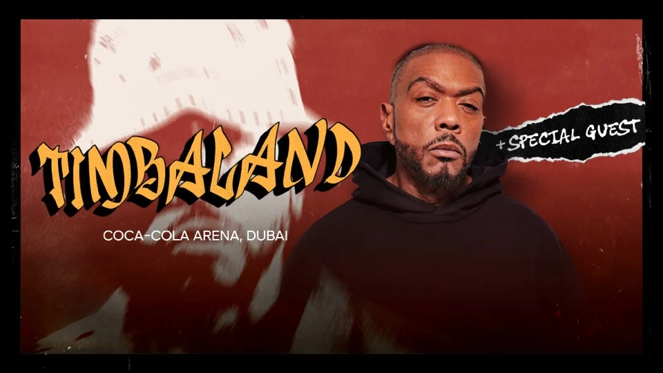 Timbaland Event in Dubai Announced for November at Coca-Cola Arena