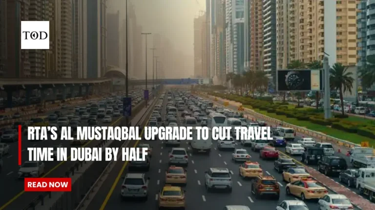 RTA’s Al Mustaqbal Upgrade to Cut Travel Time in Dubai by Half