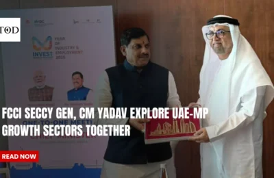 FCCI Seccy Gen, CM Yadav Explore UAE-MP Growth Sectors Together