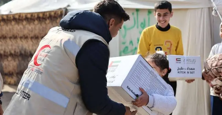 UAE AID for Gaza