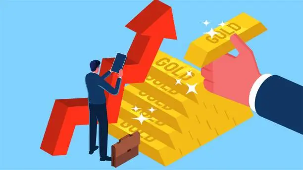 High gold prices in Dubai