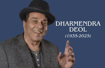 Legendary Actor Dharmendra Passes Away at 89, Leaving a Lasting Legacy in Bollywood
