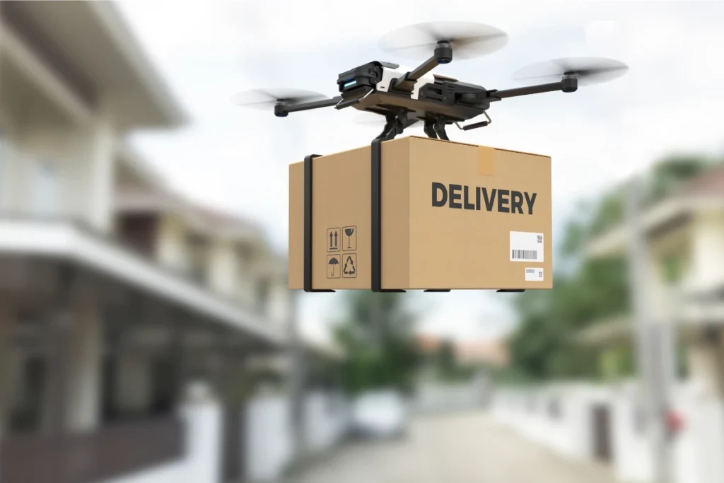 Drone Food Delivery in Dubai