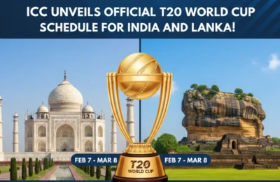 ICC Unveils Official T20 World Cup Schedule for India and Sri Lanka!