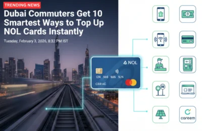 Dubai Commuters Get 10 Smartest Ways to Top Up NOL Cards Instantly