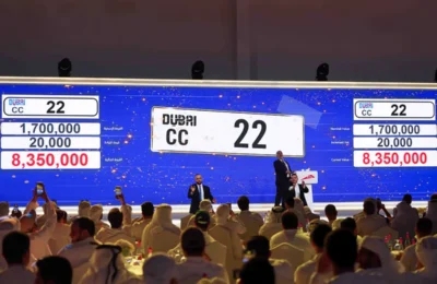 Vip number plate in uae your comprehensive guide to dubais 81st traffic auction times of dubai