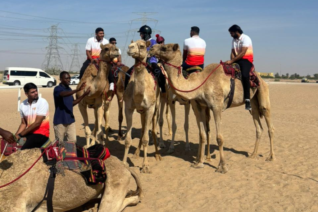 DP World ILT20 Season 4: Gulf Giants Players Try the UAE’s Most Surprising Local Sport- You Won’t Guess What It Is!