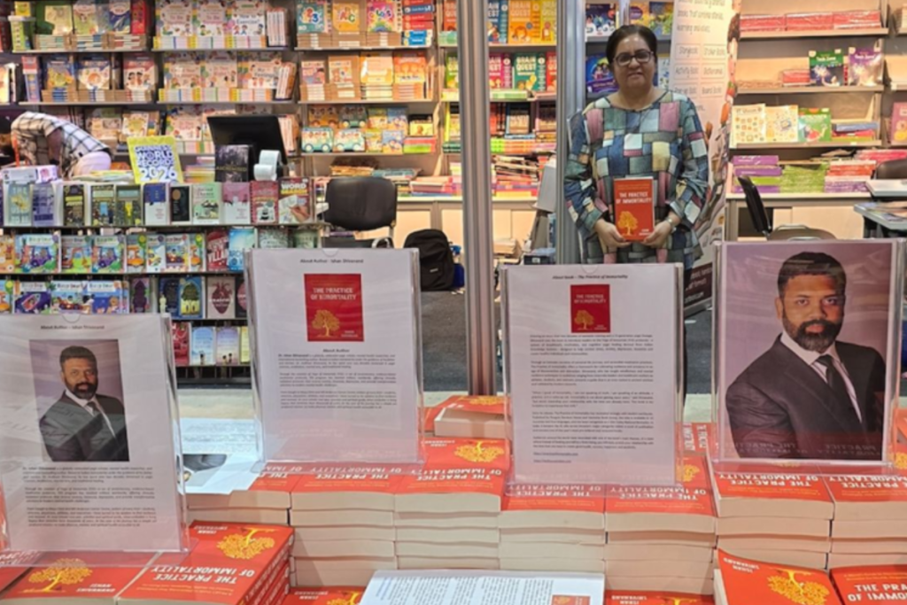 Ishan Shivanand’s Bestseller ‘The Practice of Immortality’ Inspires Readers at Sharjah Book Fair 2025