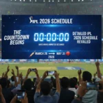 The Countdown Begins as Detailed IPL 2026 Schedule Revealed, March 26 to May 31 