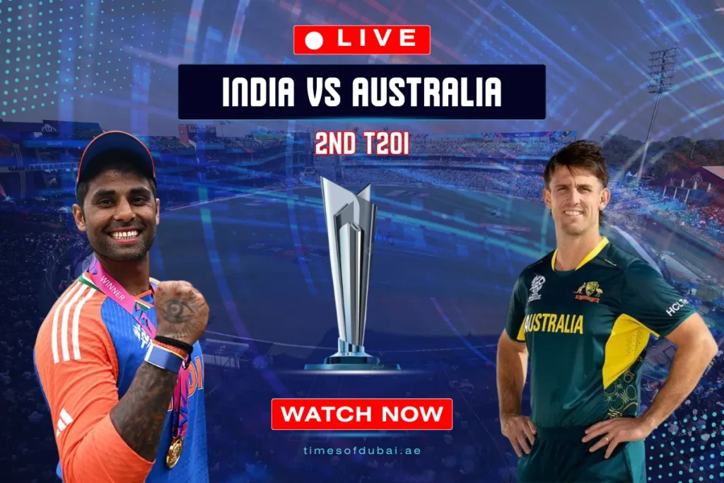 India Vs Australia 2nd T20I