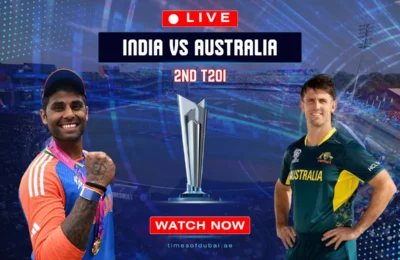 India Vs Australia 2nd T20I
