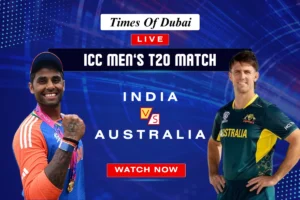 India Vs Australia T20 Live Score | 1st T20I | Live Updates