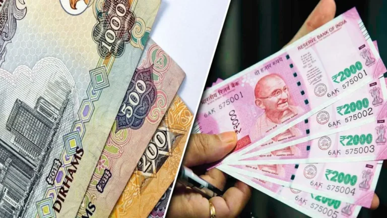 Indian Rupee Dirham Exchange Rate Faces Pressure Amid Fresh US Tariff Threats