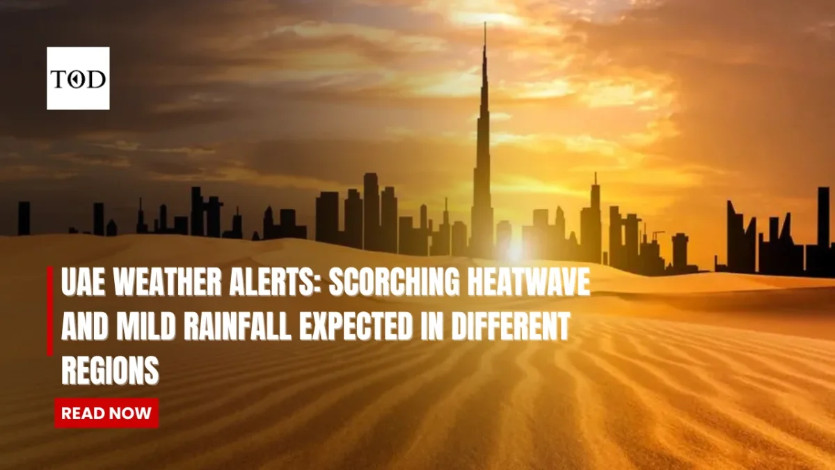 Uae weather alerts times of dubai