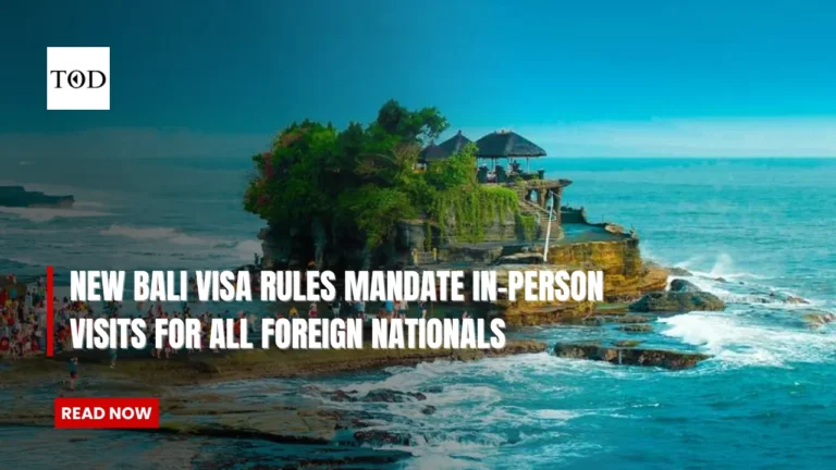 New Bali Visa Rules